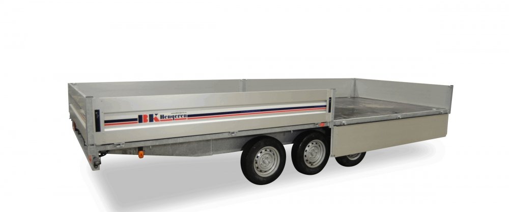 Remorque cargo PHN 3555TA – Professionnelle et robuste – 3 500 kg