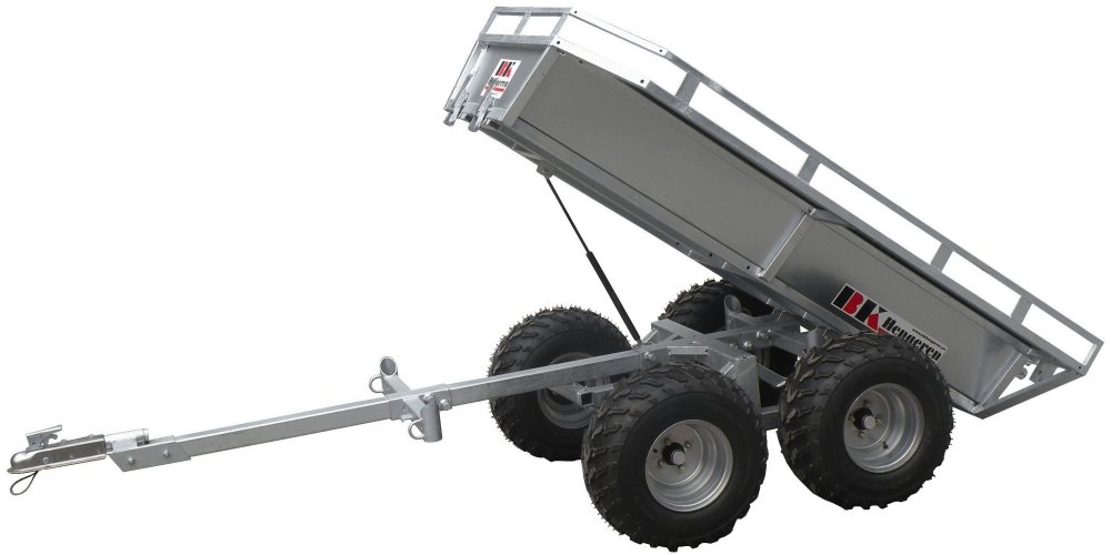 Remorque VTT-Combi 3 en 1 – Benne, Cargo et Forestière