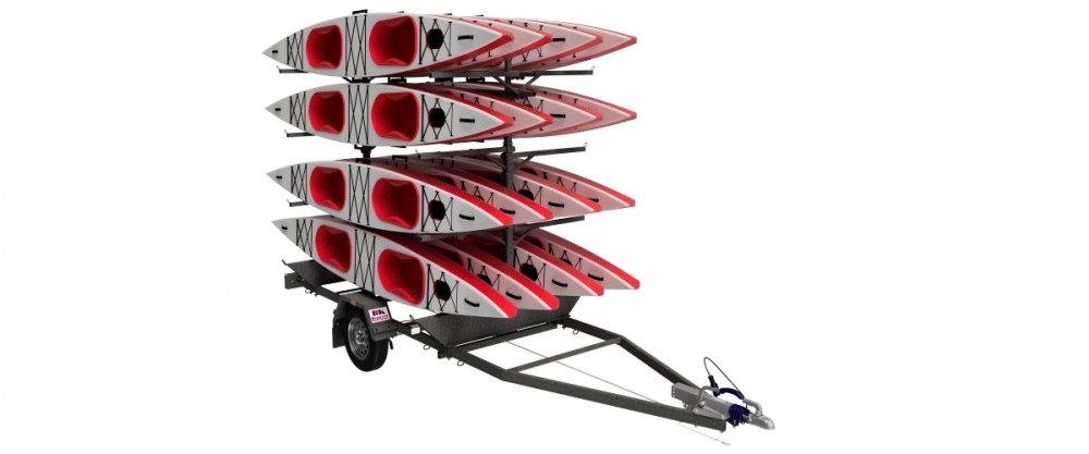 Remorque pour canoë/kayak PL 1339KSTI