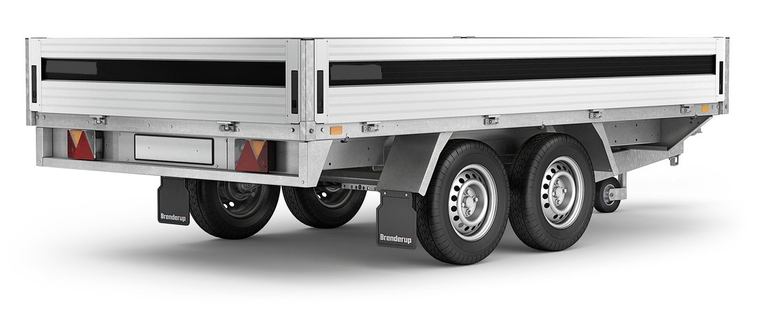 Remorque 5325ATB2000 – Plateforme aluminium