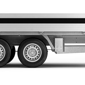 Remorque Professionnelle 5325ATB3000 – Plateau Aluminium