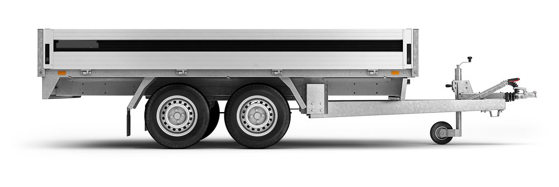 Remorque Professionnelle 5325ATB3000 – Plateau Aluminium