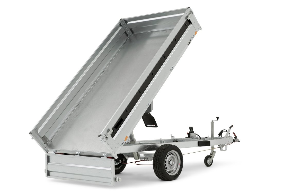 Remorque Benne BT4260SB1300 – Hydraulique Manuelle – 1300 kg