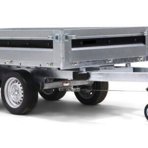 Remorque Benne BT4310STB2000 – Électro-hydraulique 2 essieux – 2000 kg