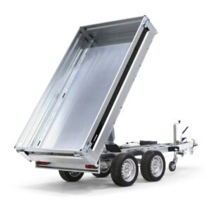 Remorque Benne BT4310STB2700 – Électro-hydraulique 2 essieux – 2700 kg