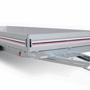 Remorque cargo PHN 3575TTA – Professionnelle et robuste – 3 500 kg