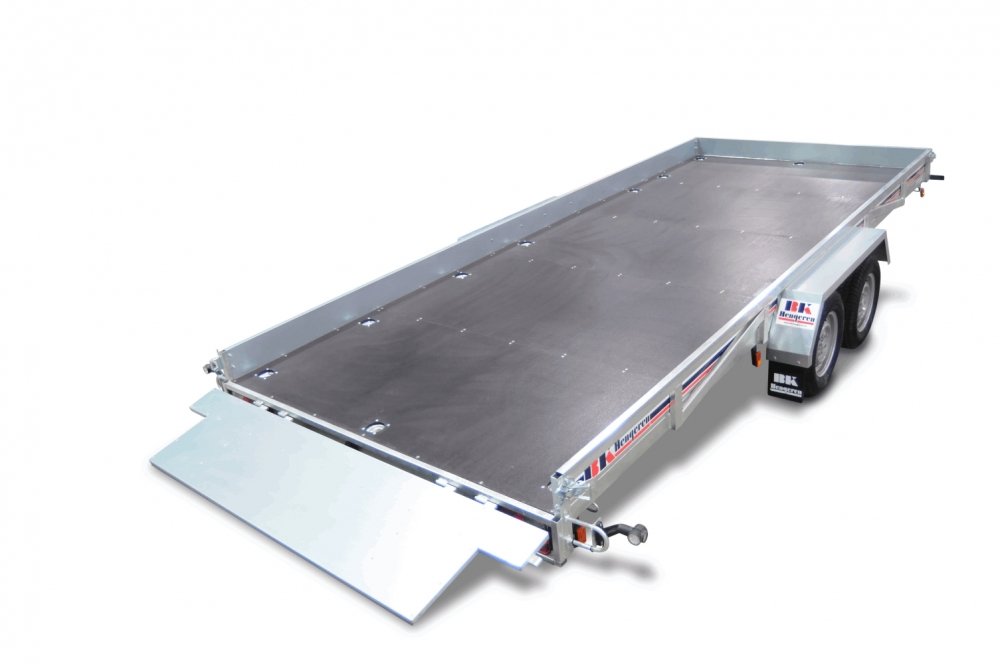 Remorque cargo PL 3552T BE – Surbaissée pour transport de voitures – 3,5 t