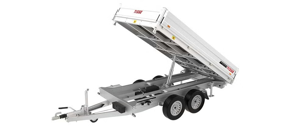 Remorque basculante Tysse 6386 – 2 700 kg
