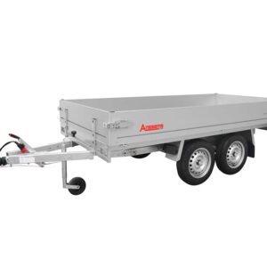 Remorque plateau, aluminium, PLTT, 1350 kg, surface de chargement 3,05 x 1,50 m
