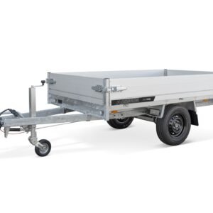 Remorque plateau, aluminium PLT-1 PRO, 1350 kg, surface de chargement 2,51 x 1,50 m