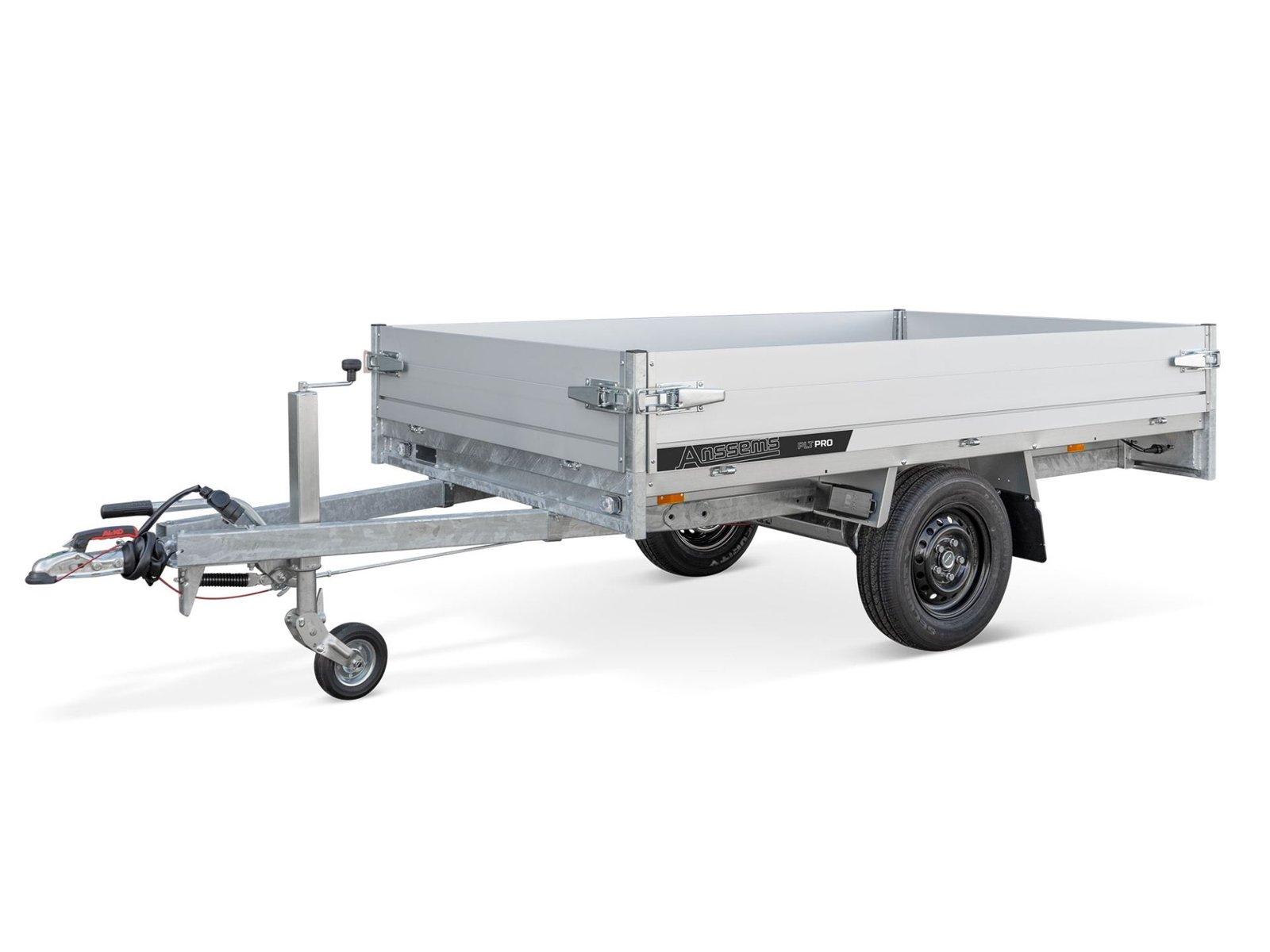 Remorque plateau, aluminium PLT-1 PRO, 1350 kg, surface de chargement 2,51 x 1,50 m