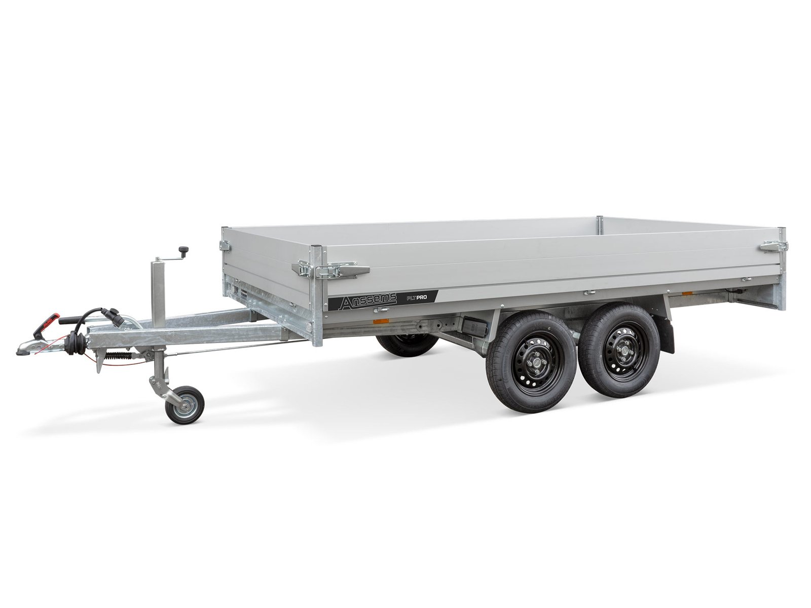 Remorque plateau, aluminium PLT-2 PRO, 1350 kg, surface de chargement 3,05 x 1,50 m