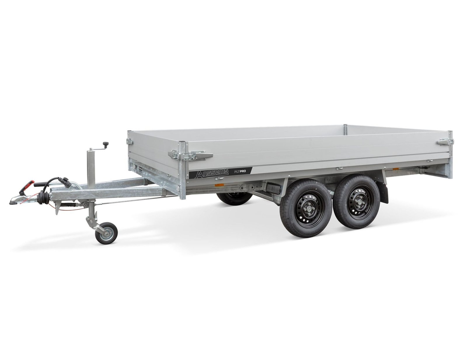 Remorque  plateau, aluminium PLT-2 PRO, 2000 kg,