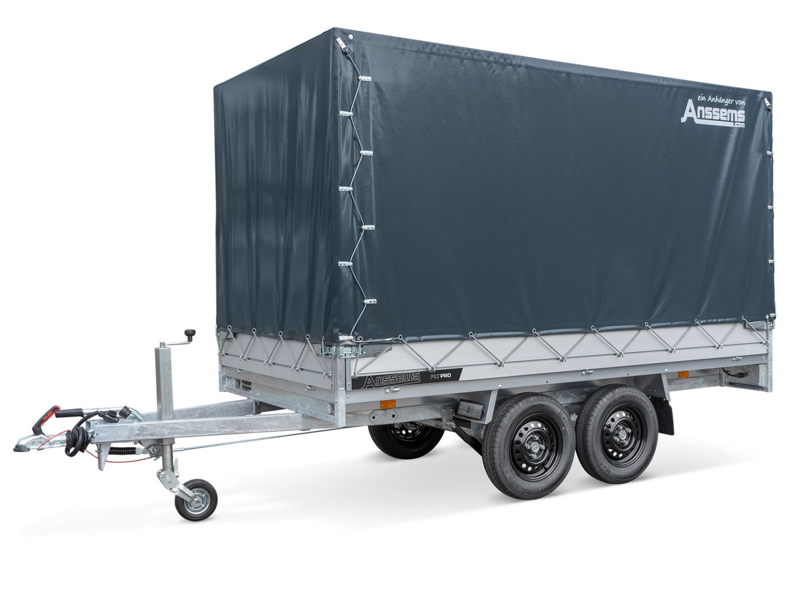 Remorque plateau aluminium PLT-2 PRO, 1350 kg