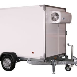 remorque frigorifique à double porte, 1300 kg