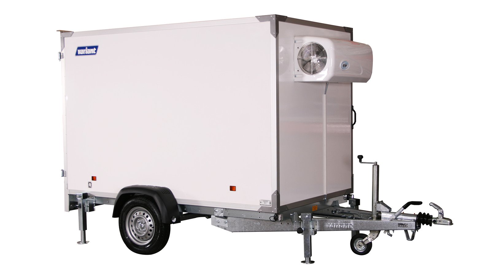 Remorque porte-voitures Variant, remorque frigorifique à double porte, 1300 kg