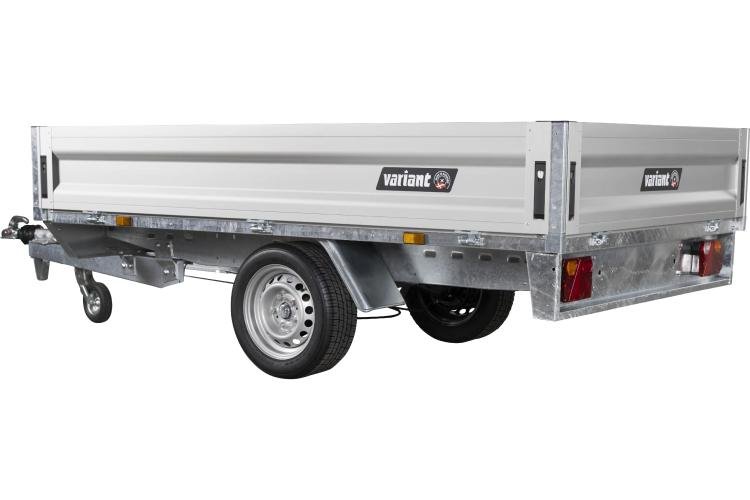 Remorque plateau 13P215, 1350 kg, surface de chargement 2,55 x 1,45 m