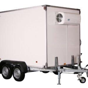 Remorque frigorifique Variant à double porte, capacité 2000 kg