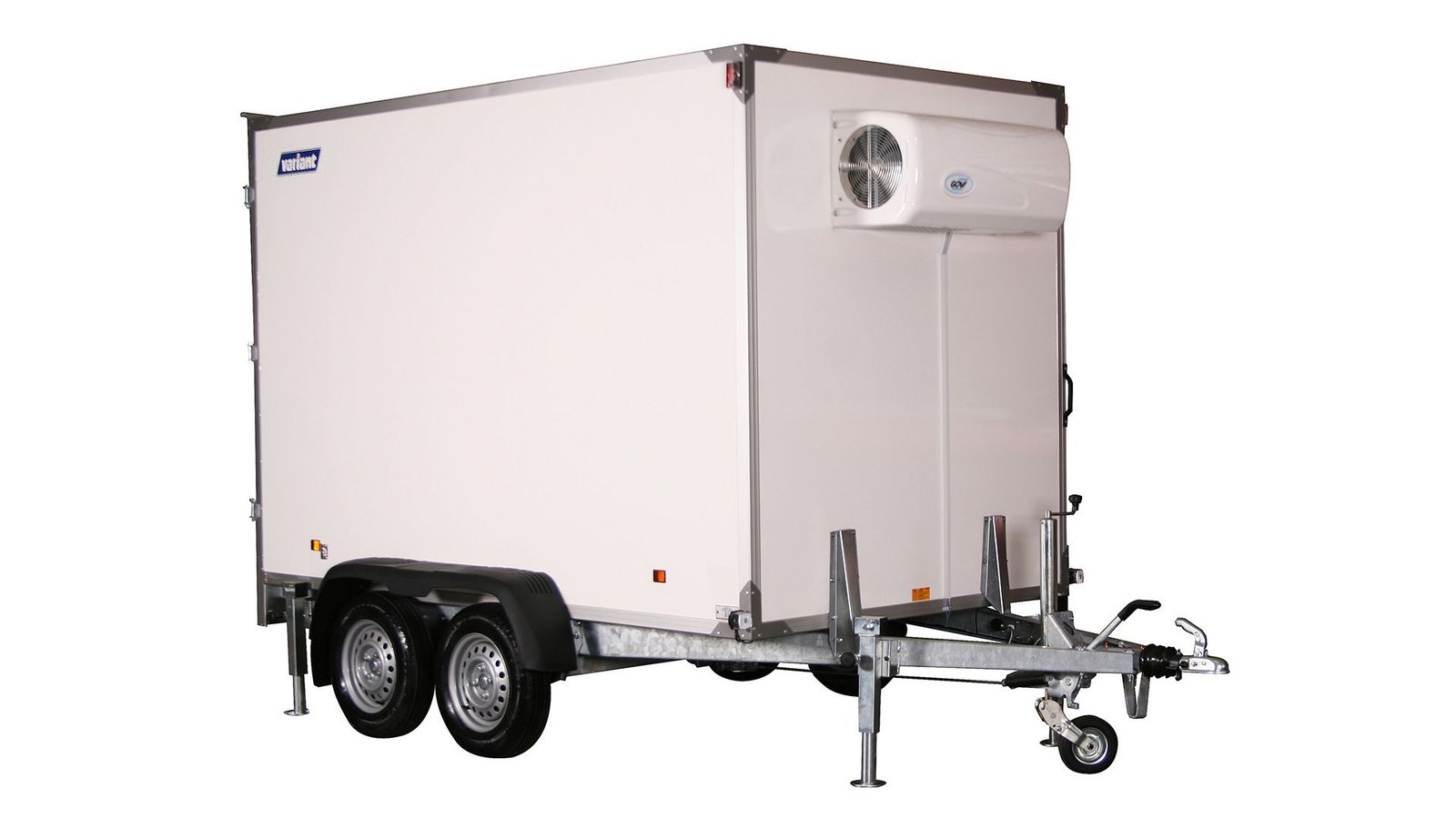 Remorque frigorifique Variant à double porte, capacité 2000 kg