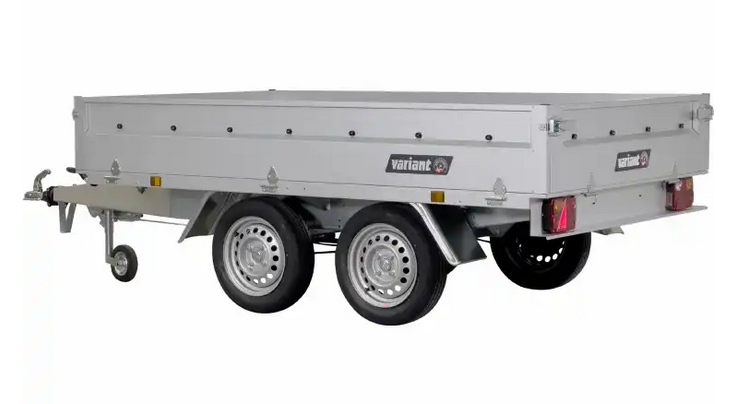 Remorque modèle à grande hauteur 1306 B 1300 kg, 2,55 x 1,45 m - configuration