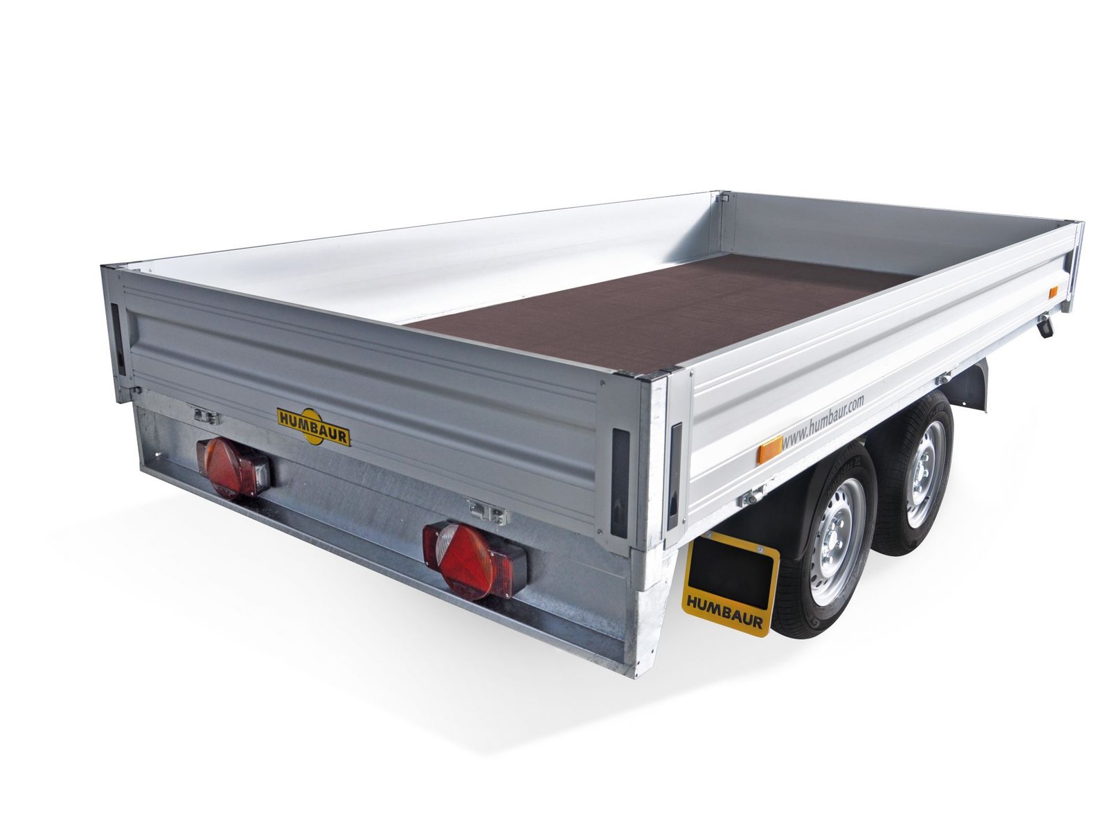 Remorque modèle plateau HN 203116, 2000 kg, pneus 10 pouces – Image 2