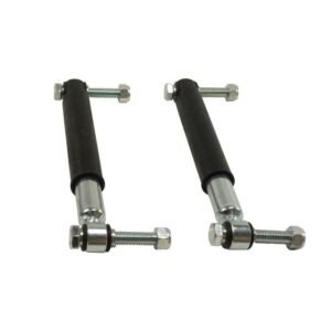 amortisseur d'essieu avec matériel de montage, lot de 2