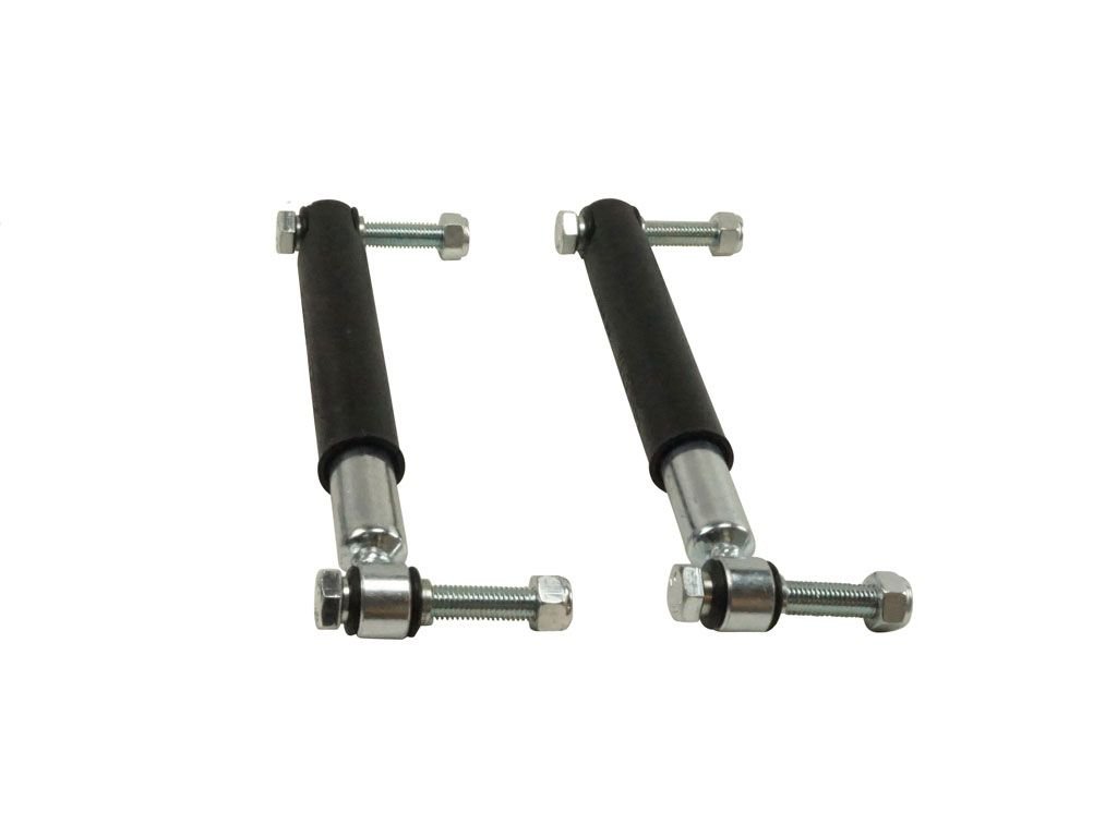 amortisseur d'essieu avec matériel de montage, lot de 2