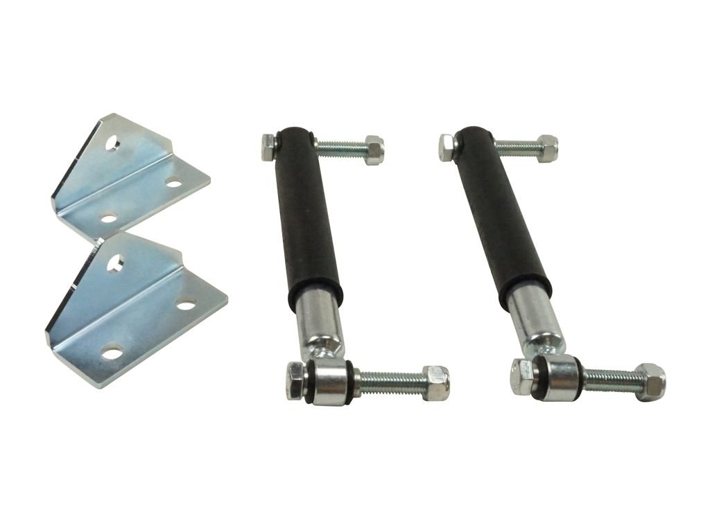 amortisseur d'essieu, jeu de 2 avec supports d'amortisseur