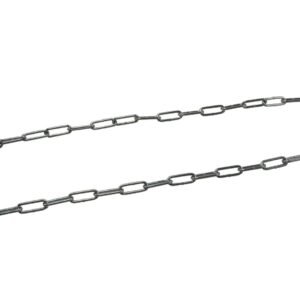 Pièce détachée pour remorque : chaîne de fixation pour plateau avant ou arrière de semi-remorque surbaissée, lot de 2