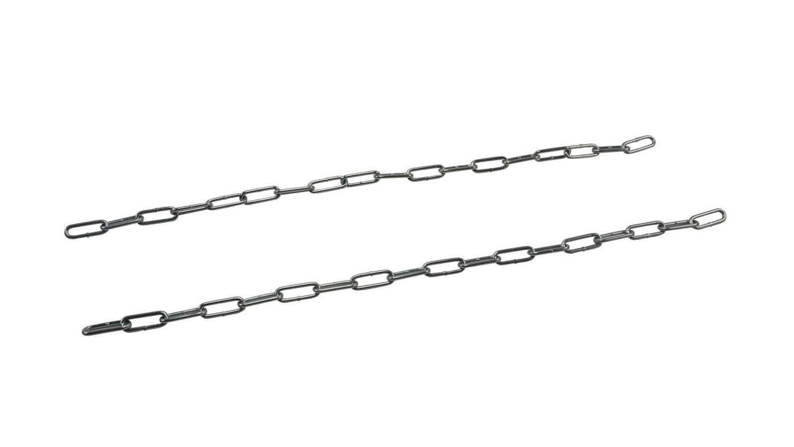 Pièce détachée pour remorque : chaîne de fixation pour plateau avant ou arrière de semi-remorque surbaissée, lot de 2