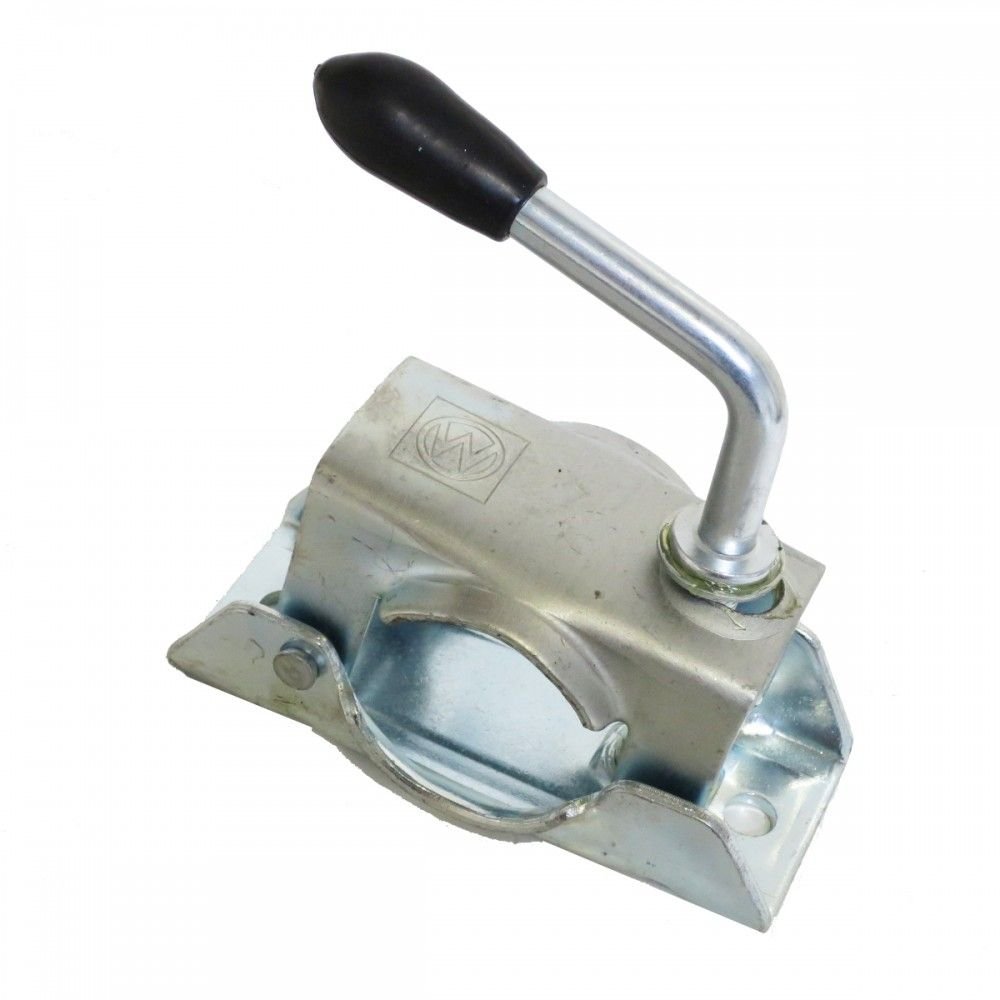 Support de fixation pour pièce détachée de remorque, pour tube de 48 mm de diamètre