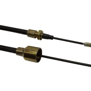 Câble de frein de remorque Alko, pièce de rechange, HL 770 mm, GL 966 mm, cloche, ø 26 mm, champignon, longue durée de vie