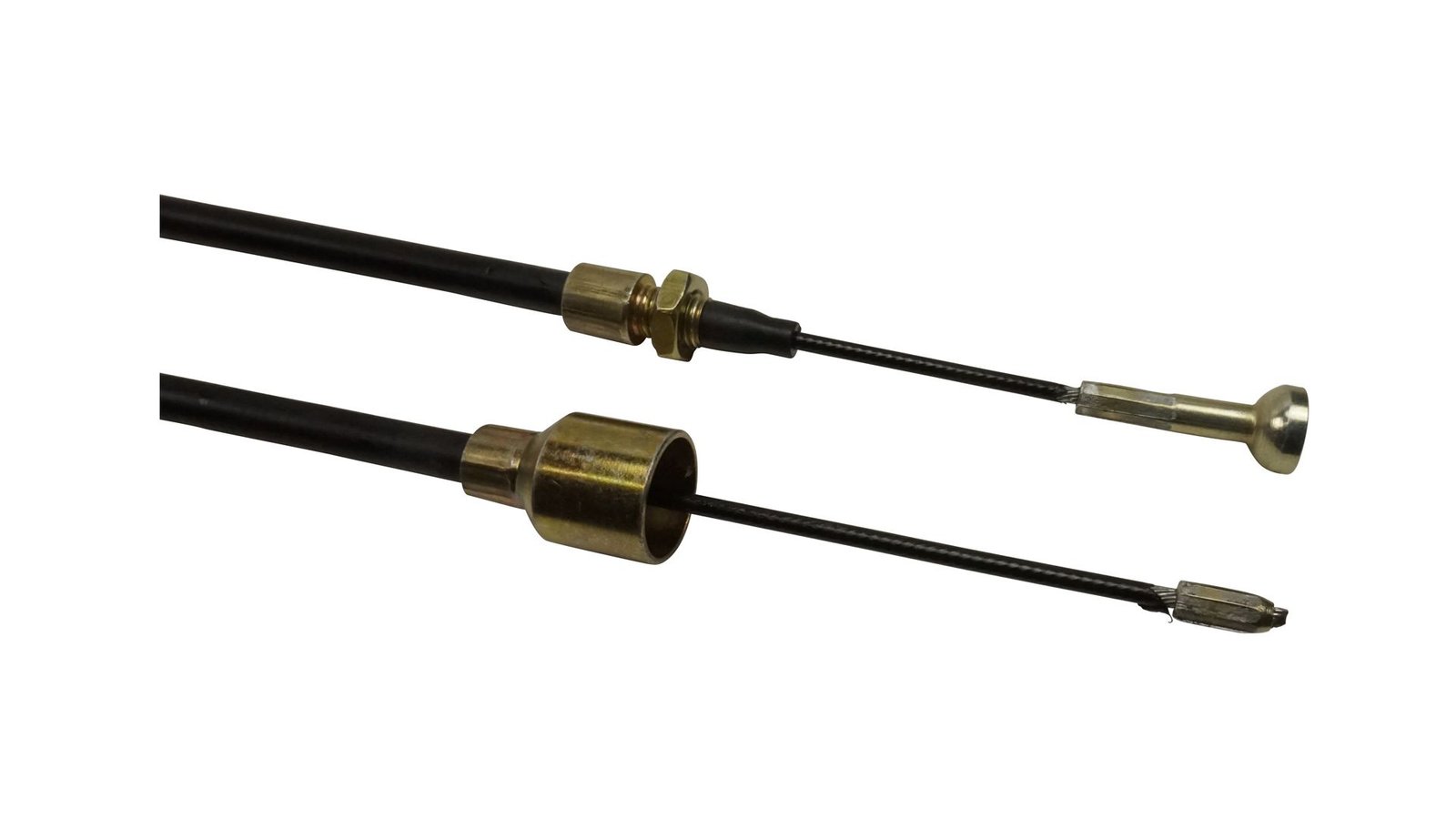 Câble de frein de remorque Alko, pièce de rechange, HL 770 mm, GL 966 mm, cloche, ø 26 mm, champignon, longue durée de vie