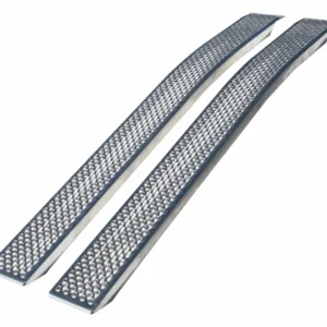 Rampes Alu 2000 400 mm, courbes, 400 kg