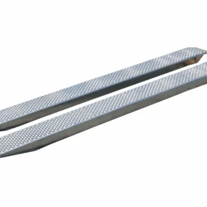 Rampe en aluminium 250 x 26 cm, droite avec goupille de charge, 4000 kg