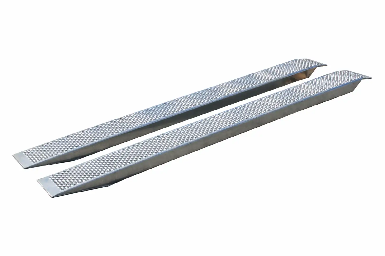 Rampe en aluminium 250 x 26 cm, droite avec goupille de charge, 4000 kg