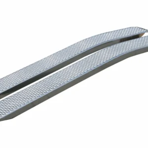 Rampes en aluminium 2000 x 260 mm, courbes, 1000 kg