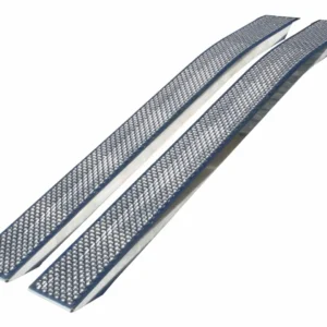 Rampes en aluminium 2500 x 260 mm, courbes, 1000 kg