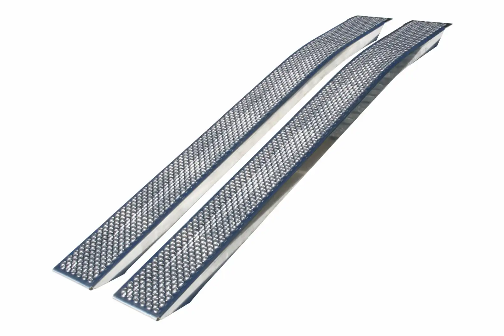 Rampes en aluminium 2500 x 260 mm, courbes, 1000 kg