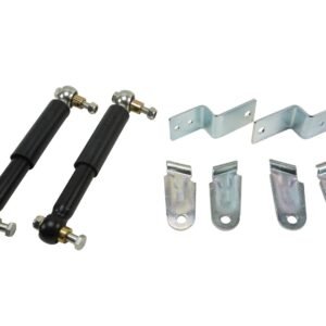 Kit de conversion de pièce détachée pour remorque n° 2 pour remorques à un essieu avec essieux AL-KO, amortisseur, noir, jusqu'à 1500 kg