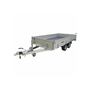 Plateau surbaissé ridelles alu roues dessous gamme XRS 342 FR