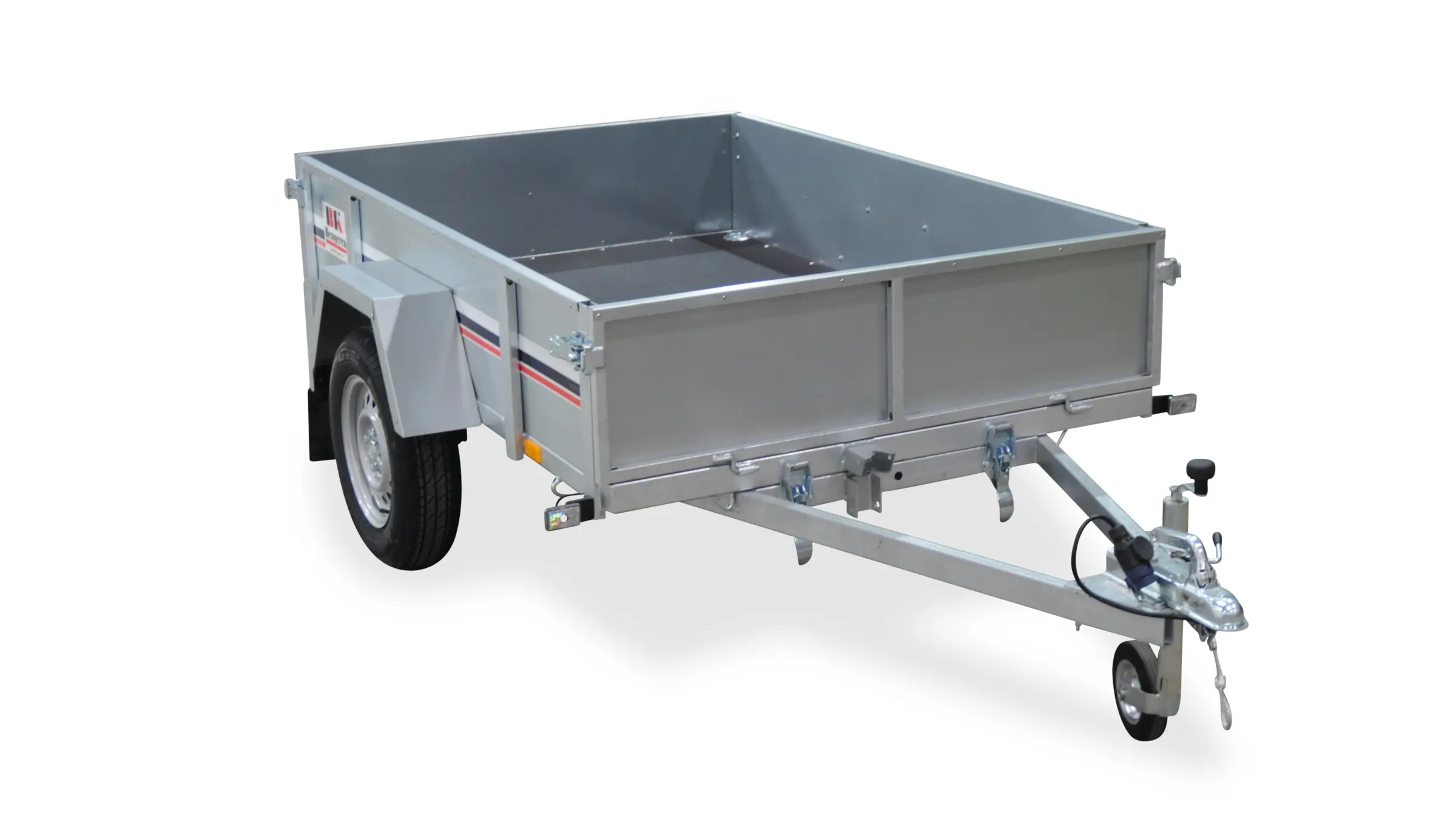 Remorque Cargo PL 0620T – PTAC 650 kg – Benne Basculante Galvanisée
