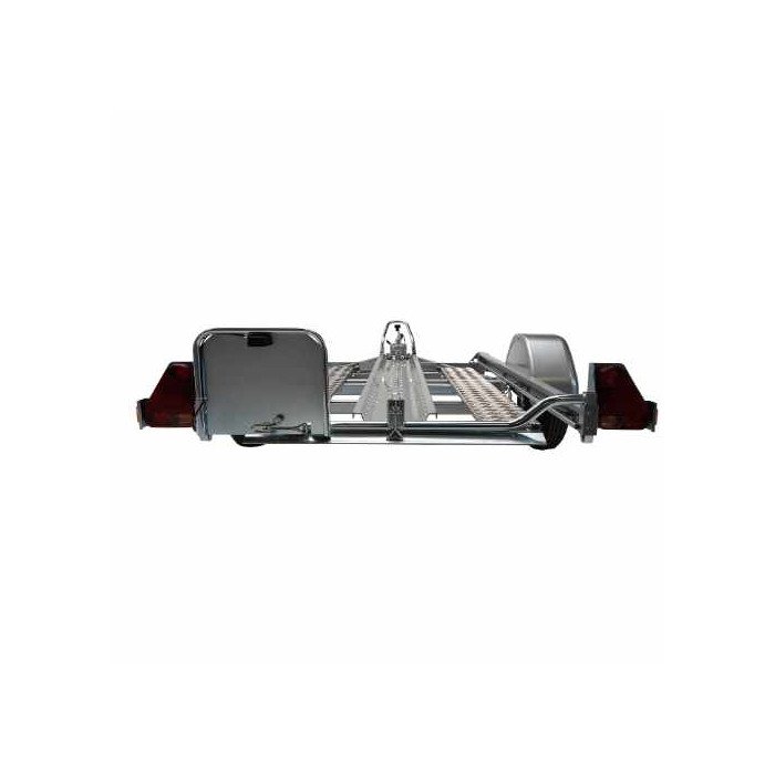 Remorque Porte-Moto Basculante Erdé PMB751 – PTAC jusqu'à 750 kg – Spéciale Grosses Cylindrées – Image 4