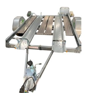 Remorque Porte-Moto Basculante Erdé PMB752 – 2 Motos – PTAC jusqu'à 750 kg