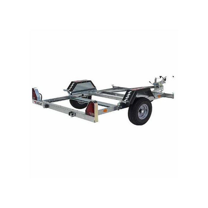 Remorque Châssis Erdé CH451 – PTAC jusqu'à 600 kg – Base Modulaire Moto, Quad & Plateau – Image 2