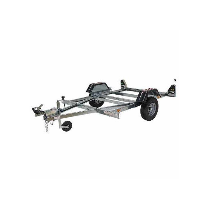 Remorque Châssis Erdé CH451 – PTAC jusqu'à 600 kg – Base Modulaire Moto, Quad & Plateau