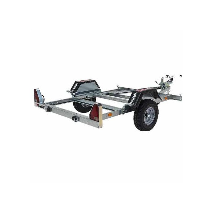 Remorque Châssis Erdé CH751 – PTAC jusqu'à 750 kg – Base Modulaire Moto, Quad & Plateau