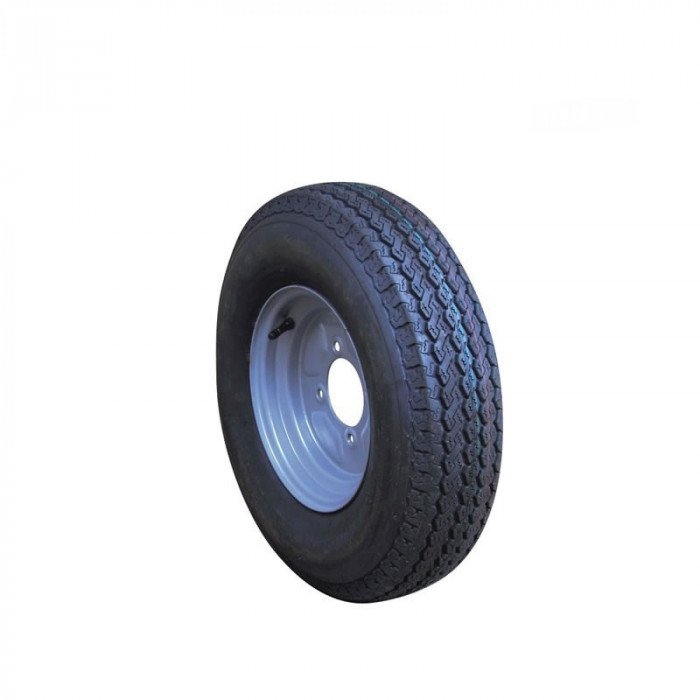 Roue Complète 145R10 – 4x115 – 6 Plys – Roue de Secours