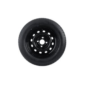 Roue Complète 155/70 R13 – 4x100 – Jante Noire RAL9005 – 4J13