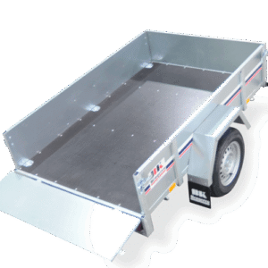 Remorque Cargo PL 0520T – PTAC 500 kg – Benne Basculante Galvanisée